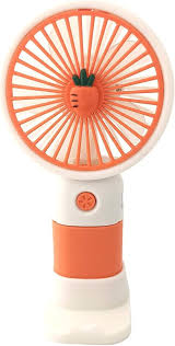 LuxeBloom™ CarrotBreeze | Cute Portable Handheld & Desktop Fan